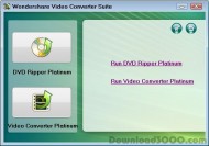 Wondershare Video Converter Suite screenshot